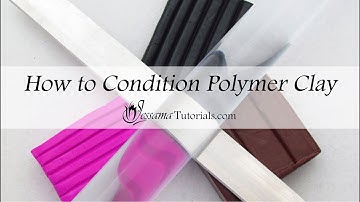 Getting Started WIth Polymer Clay: How to Condition Your Polymer Clay