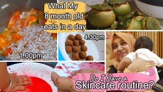 Meal Ideas for 8 months old /Getting ready for a wedding /DO I HAVE A SKINCARE ROUTINE/kirlaka paal