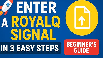 🚀 How to Enter a Signal on RoyalQ | Step-by-Step Tutorial for Beginners