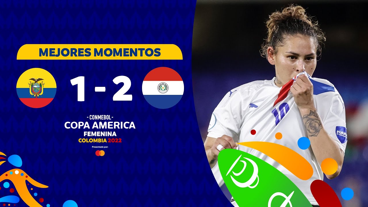 Thumbnail do vídeo: Ecuador 1 – Paraguay 2 Group A  Round 5