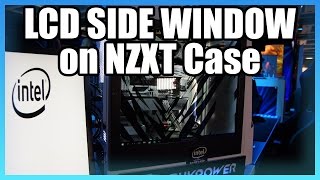 LCD Side Window on NZXT Case - Snowblind