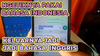 Advanced Android Keyboard - Type in Indonesian and it automatically changes to English screenshot 2