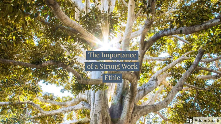 The Importance of a Strong Work Ethic