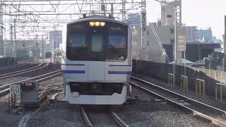 E217系Y24編成　市川駅入線