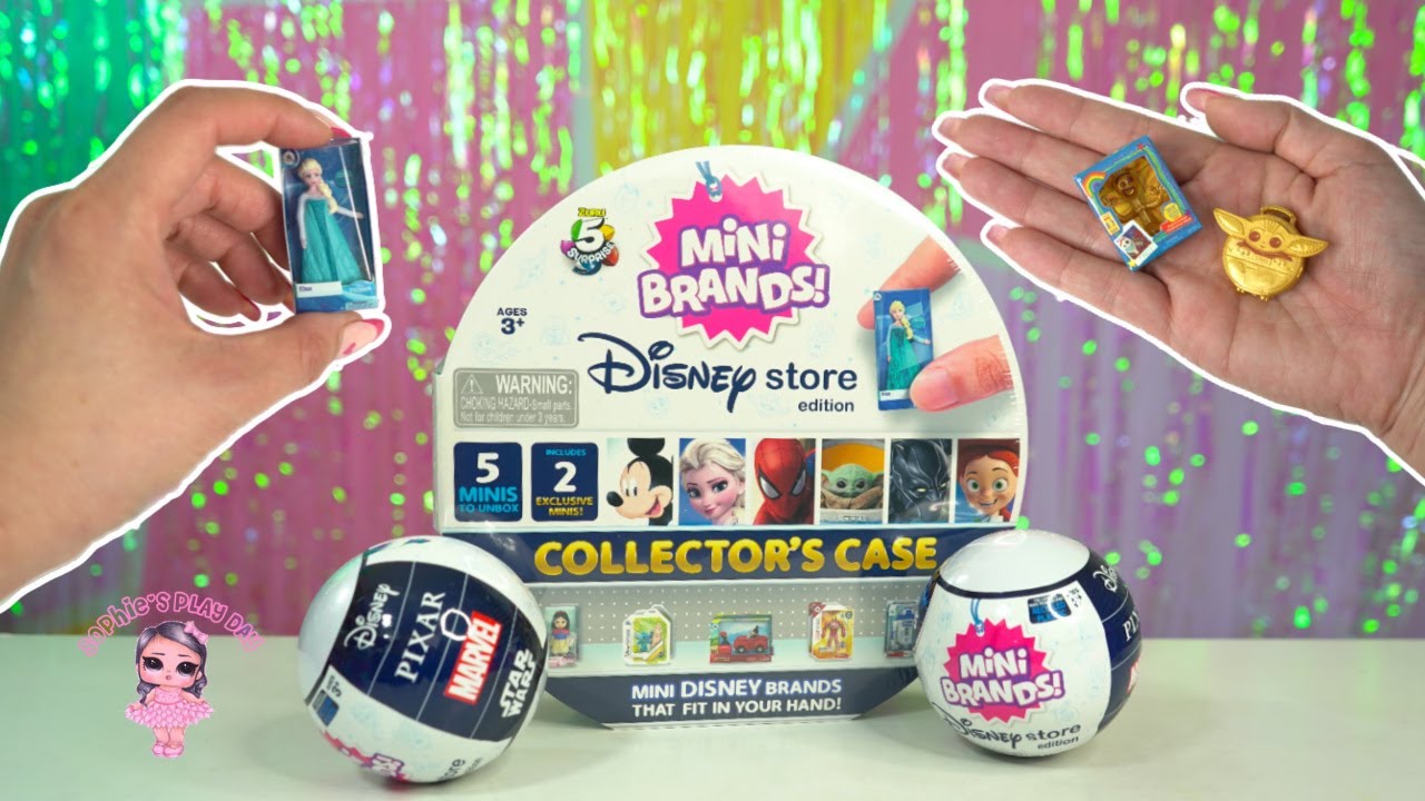 UNBOXING MINI BRANDS DISNEY 100 ANNIVERSARY!! 