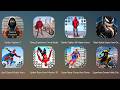 Spider Fighter 3,Flying Superhero Crime Battle,Spider Fighter 3D,Black Spider,Light Speed Spider