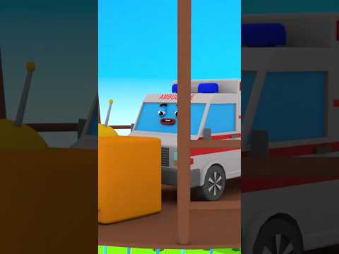 🚜 Трактор на Воздушном Шаре и Скорая в Парке! 🎈📺 | Городок Машинок #длядетей