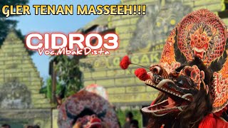 GAYENG TENAN///CIDRO 3 VOC.DISTA// COVER JARANAN GAGAK RIMANG LIVE BURENGAN 2022