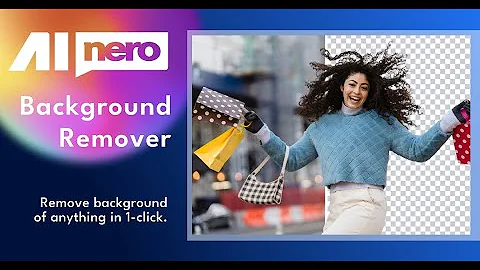 Remove Background in 1 Click with AI 🤯 | Nero AI Background Remover App Review