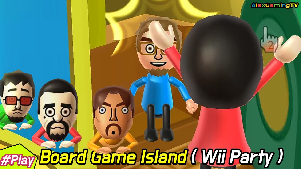 Wii Party Board Game Island Master Cpu English Subtitles Youtube