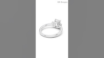 Jewellery CAD Design Rendering Ring - 017| Gold | 360° Realistic View #3dgrapix #3DRendering