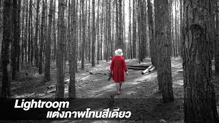 Lightroom-แต่งภาพโทนสีเดียว