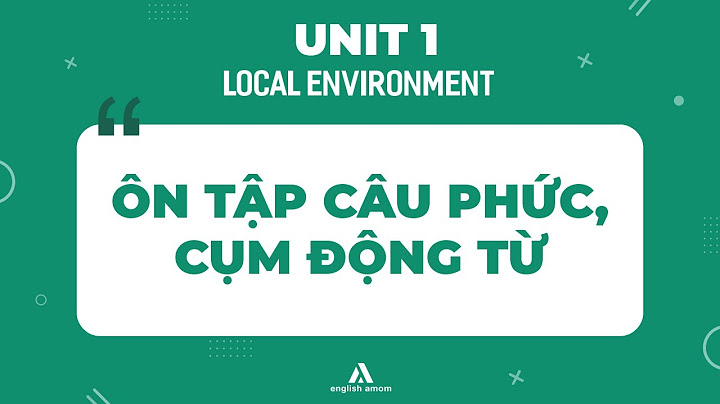 Bài tập tiếng anh lớp 9 unit 1 2