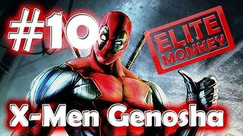 Deadpool - Walkthrough Part 10 - X-Men Genosha [Commentary] [HD PC]