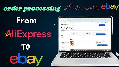 How To Fulfill Orders On ebay||ebay Dropshipping Order Processing 2025