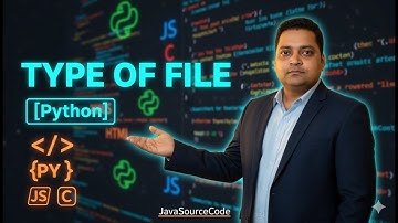 Python File Handling | File & File Types Explained | Text vs Binary Files | Python Basics