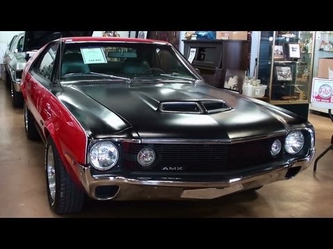 1970-amc-amx-360-v8-four-speed---start-up-and-walkaround