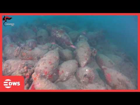 WATCH: 2,000-Year-Old Roman Shipwreck Discovered Off Sicily With Hundreds of Amphorae | AM1E