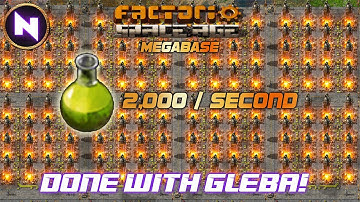NEVER GLEBA AGAIN! 2000 Agricultural Science / SECOND | 07 | Factorio Space Age Megabase