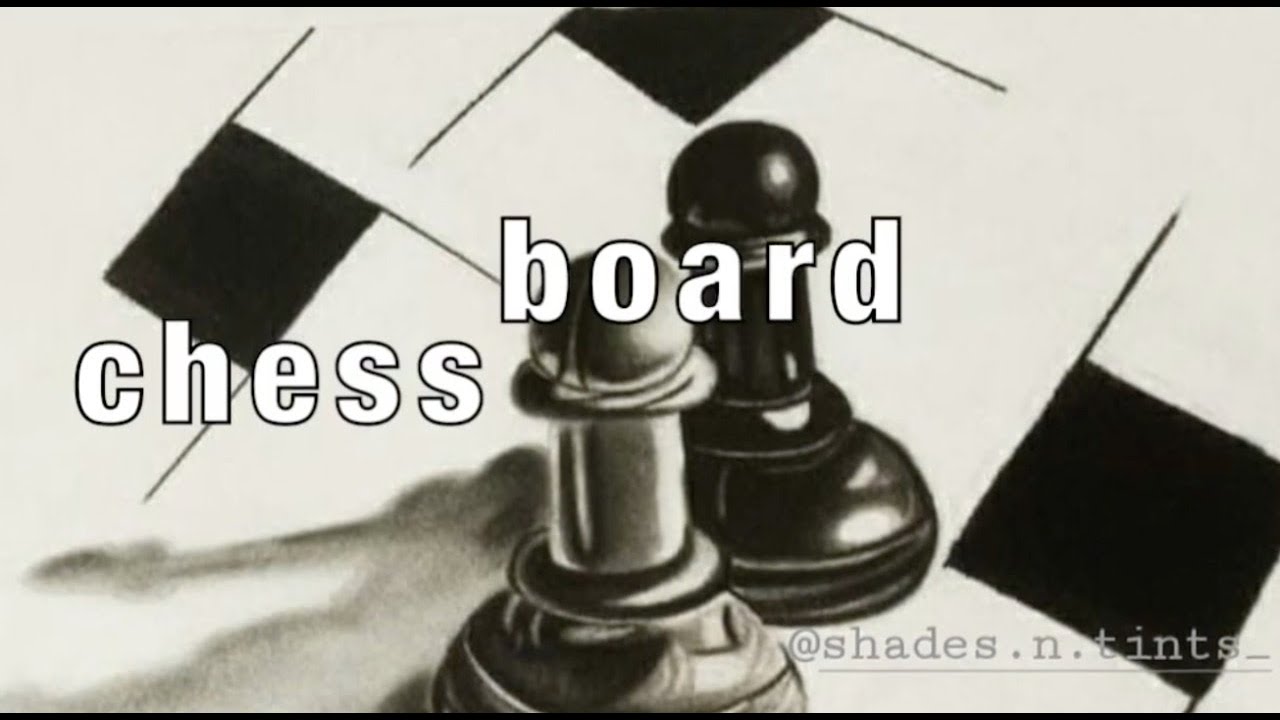 Charcoal Chess Board | Using Electric Eraser | Automatic Eraser | Micro ...