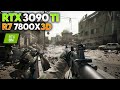 7800X3D & RTX 3090 Ti | Delta Force: Black Hawk Down (1080p, 1440p & 4K Ultimate + RT + DLSS 4)