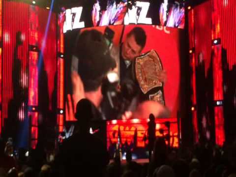 7 13 2015 wwe raw atlanta ga the miz entrance youtube