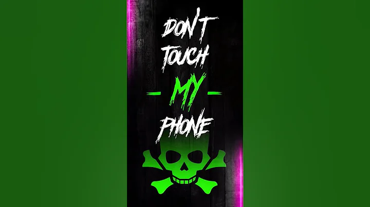 Don't touch my phone wallpaper 😡😡  | shorts
