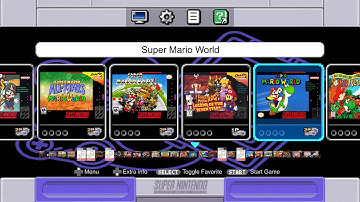 SNES Mini (Classic) Attract Mode Theme for Raspberry Pi 3 WIP