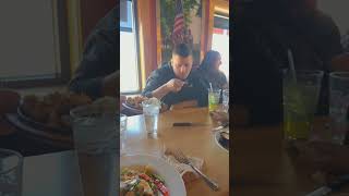 Lunch Pranking The Bro!! #prank #funny #comment #gothim #greggy #subscribe #boom #applebees
