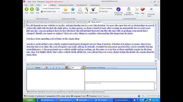 How to rewrite a articles by spinner chief software HD