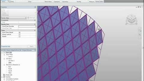 Adaptive Components Revit 2010 Architecture @ revittut.blogspot.com