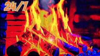 🔥  Fireplace NO ADS (Live 24/7). Cozy Fireplace 4K Soft Burning Wood & Deep Sleep Relaxation screenshot 5
