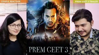 Couple Reaction on PREM GEET 3 OFFICIAL TRAILER| HINDI | Pradeep khadka | Kristina | Sept 23