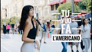 Video thumbnail of "Tu Vuo Fa L' Americano Cover - Burçin"