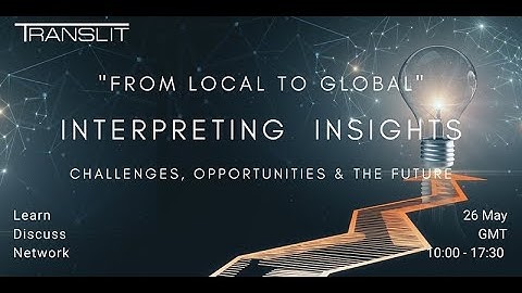 Interpreting Insights - TRANSLIT Conference - Full day