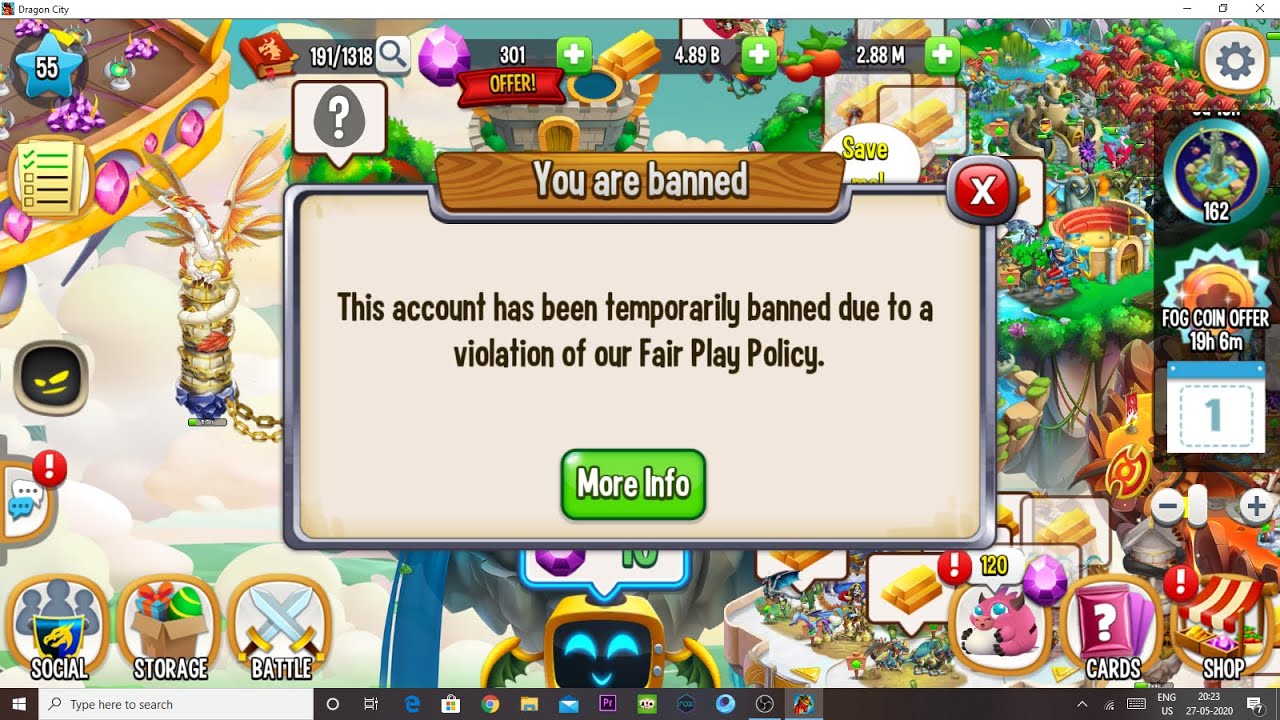 IMPORTANT NEWS, DO NOT USE MOCHIABC OR DITLEP TO HACK DRAGON CITY(WATCH TO KNOW MORE)