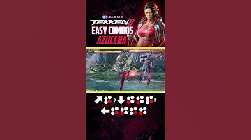Easy 8-Hit Azucena Combo | Tekken 8💗
