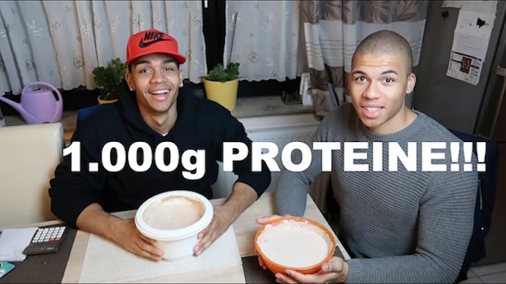 1.000+ GRAMM PROTEIN SHAKE | Kelvin und Marvin