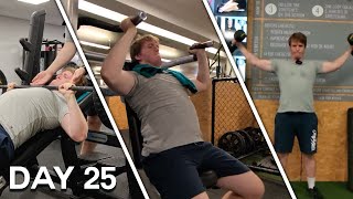 A New GYM Journey - Day 25 - Pushing my Friend to his limits