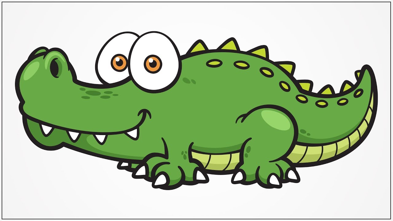 Krokodil Tekenen Met Kleuters Easy Drawings For Kids Drawing For Kids ...