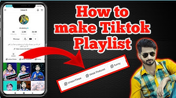 How to make playlist in tiktok | Tiktok yellow icon | How to add playlist in tiktok