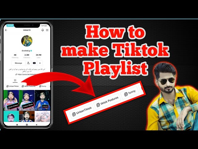 How to make playlist in tiktok | Tiktok yellow icon | How to add playlist in tiktok class=