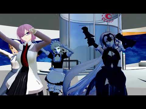 Fateのキャラですーぱーあふぇくしょん躍らせてみた！！