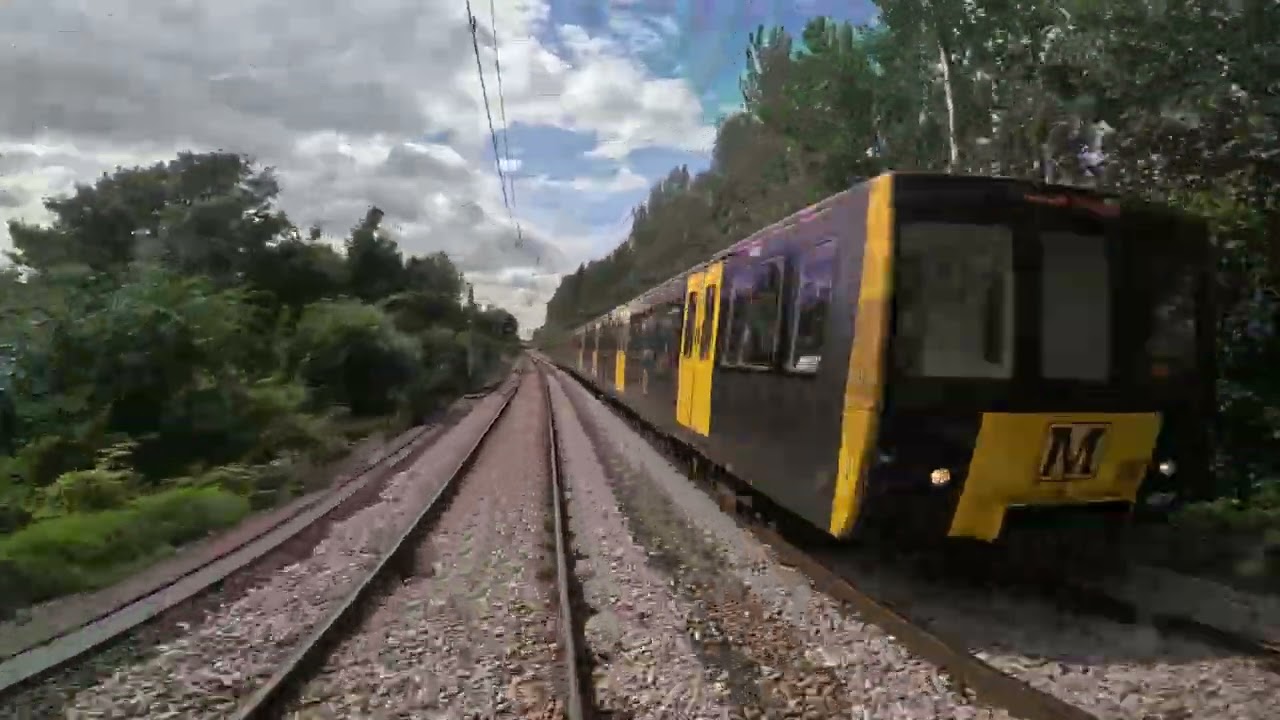 T&W Metro - Yellow line | Journey from South Shields to St James (Newcastle)