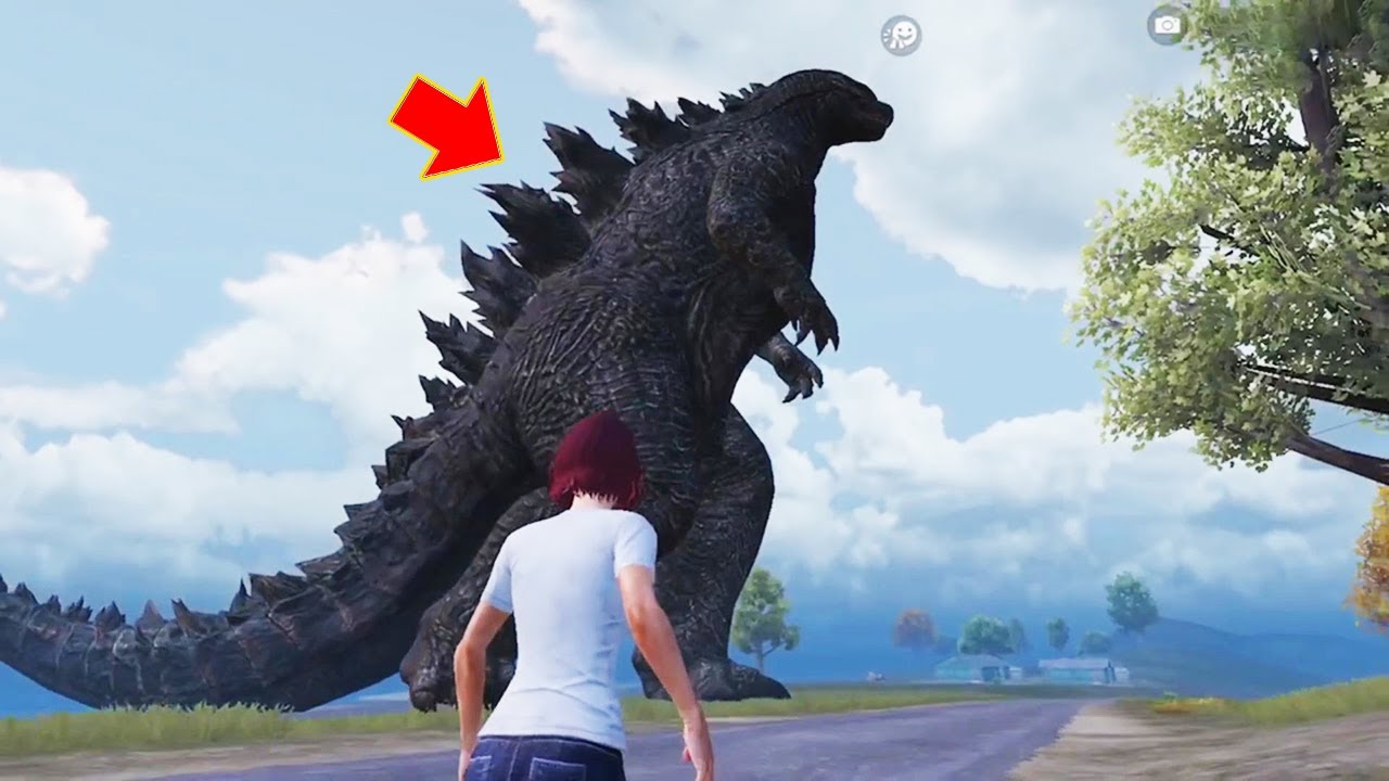 【PUBG MOBILE】エランゲルに最強ゴジラが出現した！（※マジです） | GODZILLA IN PUBG MOBILE 【PUBGモバイル】【まがれつ】