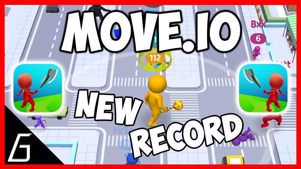 Move.io - Move Stop Move Gameplay | New Record (118) - YouTube