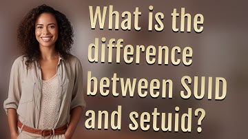 What is the difference between SUID and setuid?