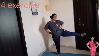 🔥पोट आणि कमरेची चरबी कमी करण्यासाठी व्यायाम✨ Naina Weight Loss Journey