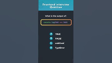 Javascript interview question Quiz 85 #javascript #react #interview #developer #coding  #programming