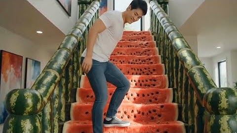 15 minutes Which Ai staircase would you choose? ASMR relaxation video VEO3 satisfying relaxing sleep